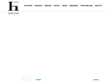 Tablet Screenshot of hamiltoncs.com